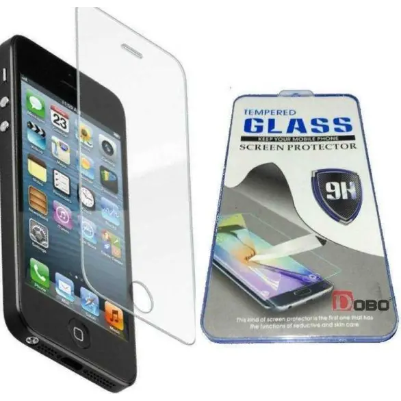Anti-Bubble Displayschutzfolie aus gehärtetem Glas für Apple iPhone 5 / 5s / 5c