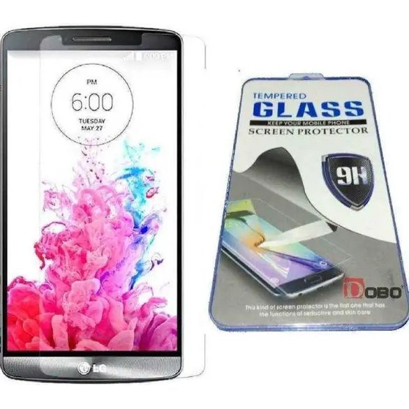 Schutzfolie aus gehärtetem Glas Anti-Blasen-Displayschutzfolie für LG G4