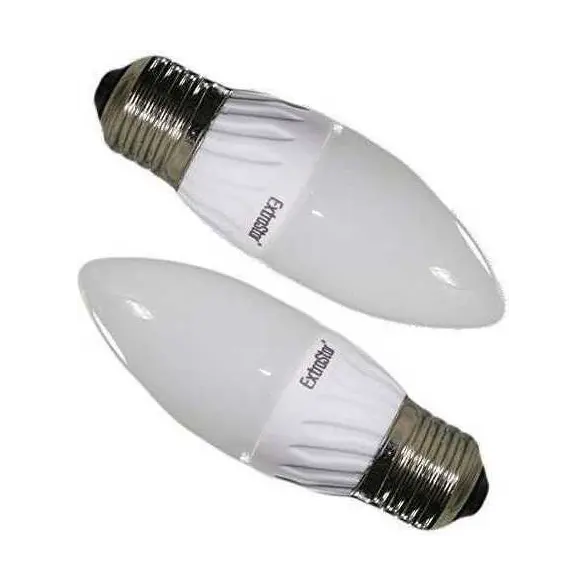 2x Led Birne SMD E27 4W warmes Licht Home Lampe Innen Badezimmer Abatjour