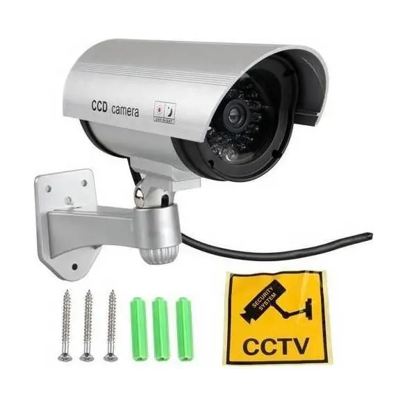 Dummy-Überwachungskamera blinkt LED-CCTV-Videoüberwachungssensor