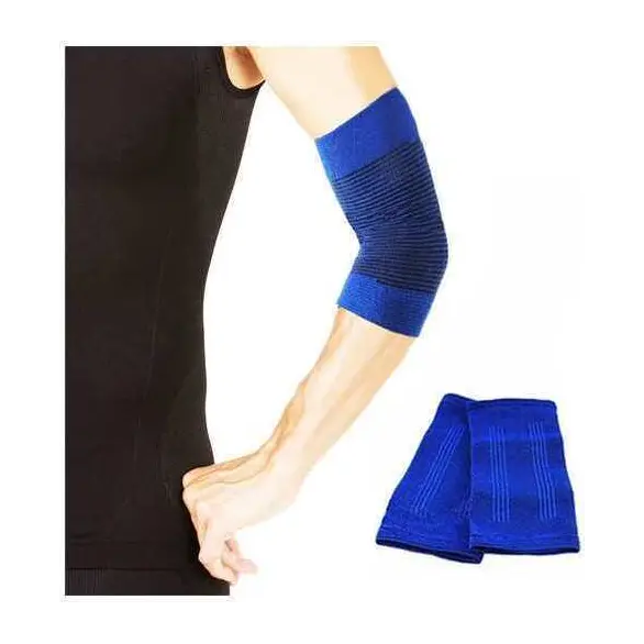 2x Blaue beidhändige Verletzungsunterstützung, elastische Bandage,...