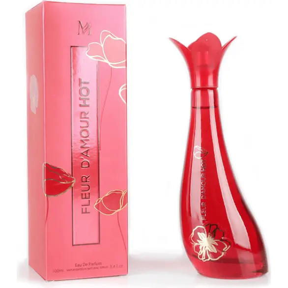 Parfüm für Damen Fleur d'Amour Hot 100ml Eau de Toilette Parfum pour Femme