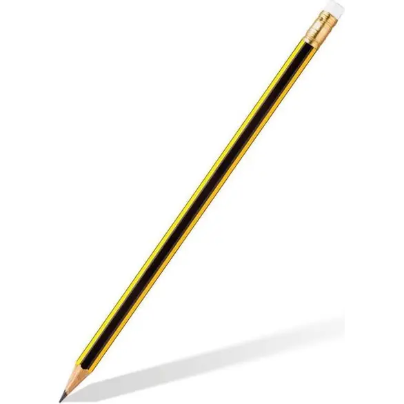 18x HB-Bleistifte Radiergummi Zeichenschule Büro Graphit Federmäppchen Kinder