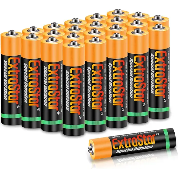 72x AA-Batterien 1.5V 3 Packungen mit 24 geladenen Batterien lange Dauer R6
