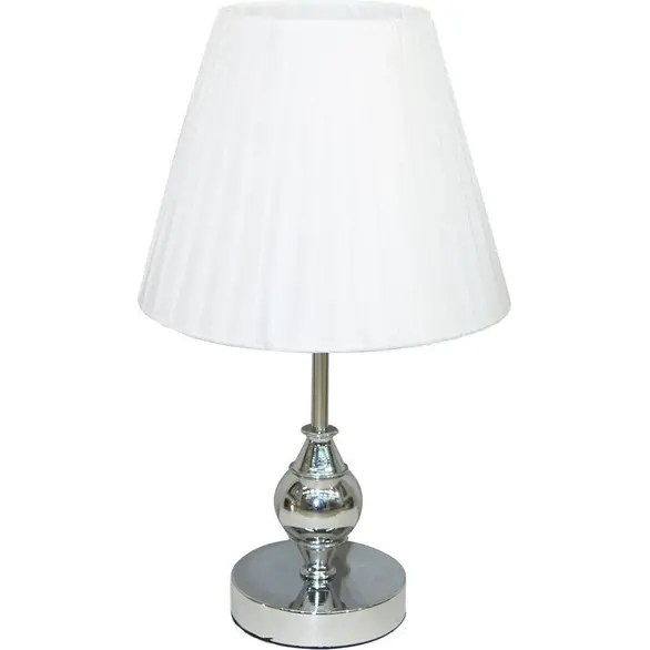 Tischlampe Lume für Nachttisch Abat-Jour-Lampenschirm weißer Stoff Schreibtisch