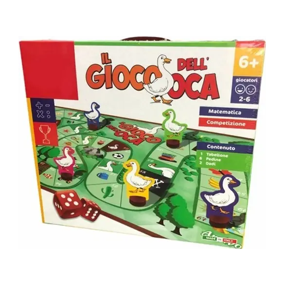 Das Spiel der Gans klassisches Brettspiel für Erwachsene und Kinder Familien