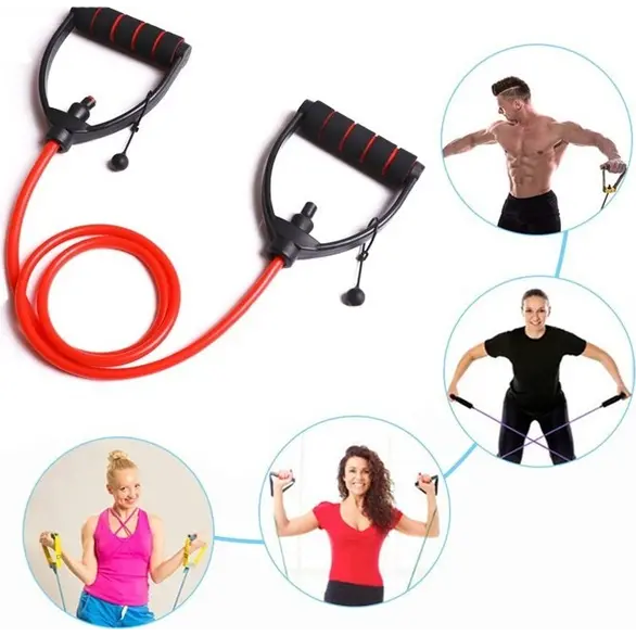 Widerstandsbänder Fitness elastisches Widerstandsband Trainingsband 30lb