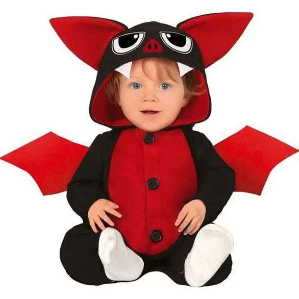 Costume Carnevale pipistrello travestimento neonato 12-24 mesi halloween...