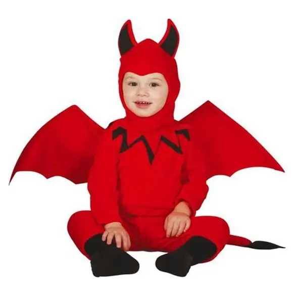 Halloween-Karnevalskostüm kleiner Teufel Kleid Neugeborene 6-24 Monate (12-18...