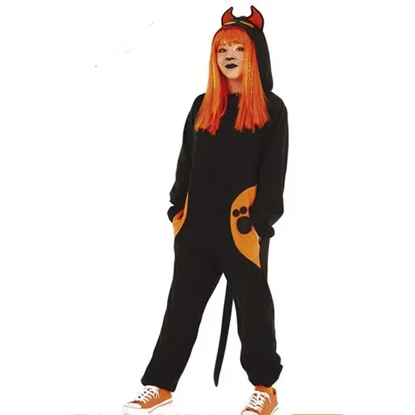 Tierischer Kigurumi-Pyjama einteiliger Anzug Halloween-kostüm 3-8 Jahre (3-4...