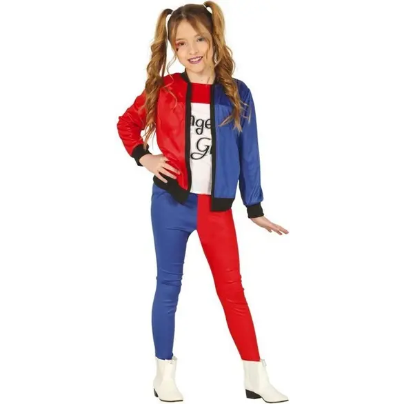 Suicide Squad Halloween-Kostüm Harley Quinn Kleid für Mädchen 3-12 Jahre...