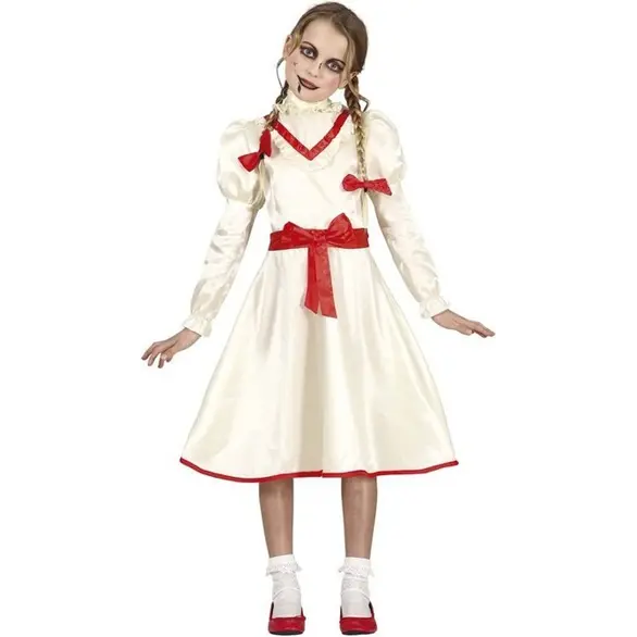 Halloweenkostüm Annabelle The Conjuring Horrorkleid Mädchen 5-16 Jahre (14-16...
