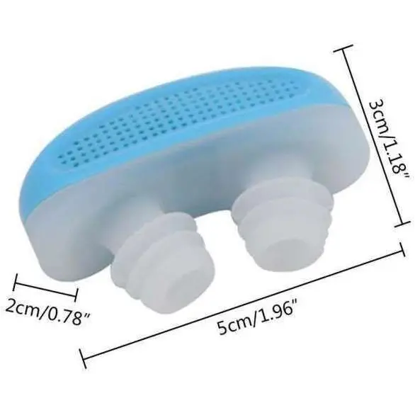 2 in 1 Anti-Schnarch-Gerät Silikon-Luftreiniger Schlaf Schlafhilfe
