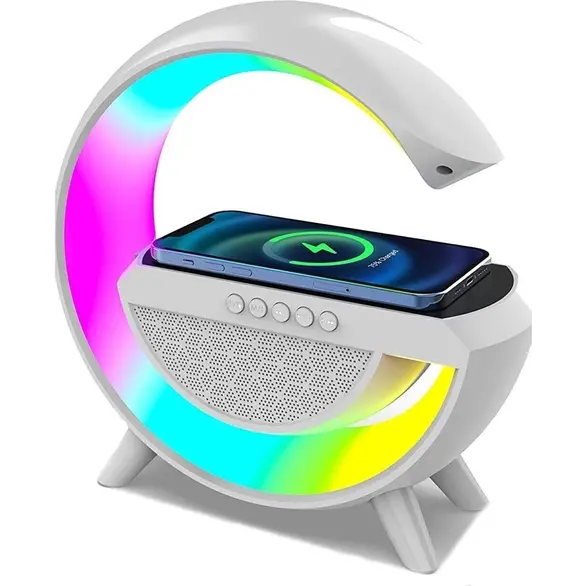 RGB-LED-Lampe kabellosem Lade-Bluetooth-Lautsprecher wiederaufladbarem FM-Radio