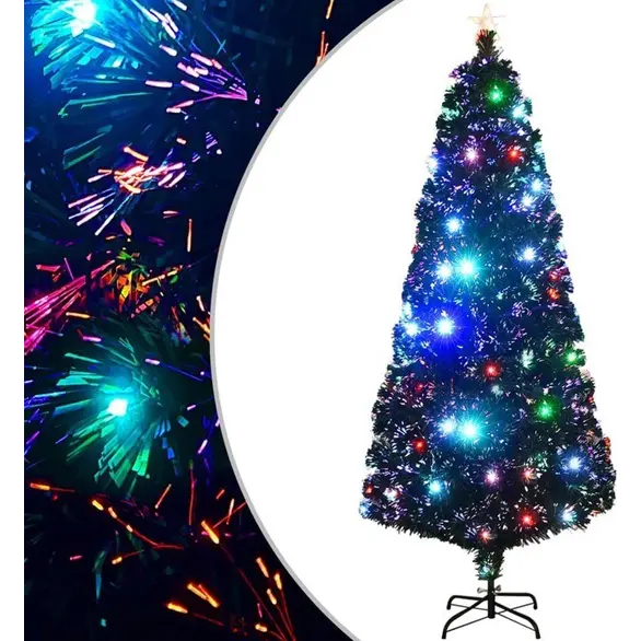 Künstlicher Weihnachtsbaum mit mehrfarbigen RGB-LED-Lichtern, Höhe 60/90/120...