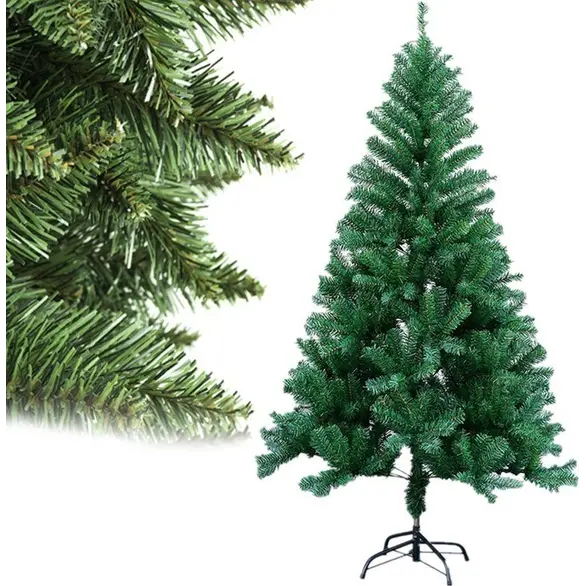 Künstlicher Weihnachtsbaum aus realistischem grünem PVC, verschiedene Größen...