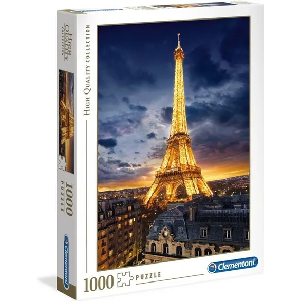 Puzzle 1000 Teile Paris Frankreich Eiffelturm Hochwertige Kollektion 69x50 cm