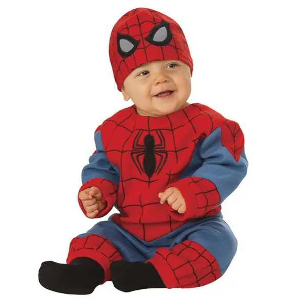 Spiderman Superhelden-Karnevalskostüm Kinder Neugeborene 0-12 Monate...