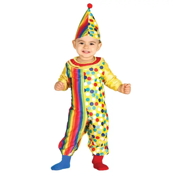 Karnevalskostüm Clown Verkleidung Neugeborene 12-24 Monate Halloween (12-18...