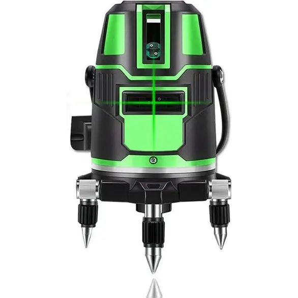 Laser Level Selbstnivellierender Marker 360 ° Drehung 5 grüne Linien Q-SP01