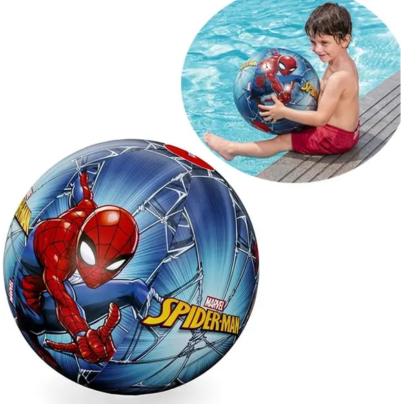 Aufblasbarer Spider-Man-Ball, 51 cm, für Kinder, Meeresbecken, Sommergarten