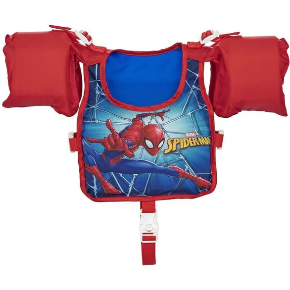 Spiderman-Armlehnen-Schwimmweste für Kinder. Schwimmende Schwimmweste