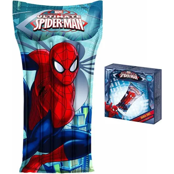 Spiderman Kindermatratze 119 x 61 cm, aufblasbares Meer- und Poolspiel 98005
