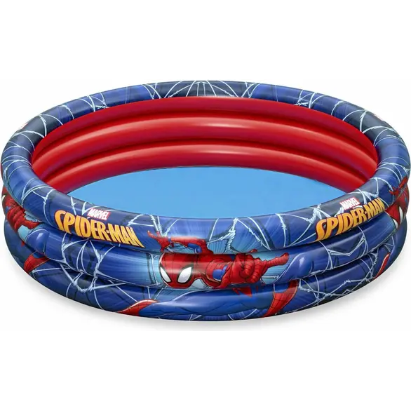 Runder aufblasbarer Pool für Kinder Spiderman 122x30 cm Marvel