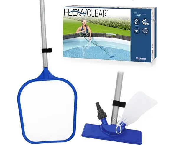 Wartungsset für Schwimmbad-Reinigungssauger-Siebstab 58013 Flowclear