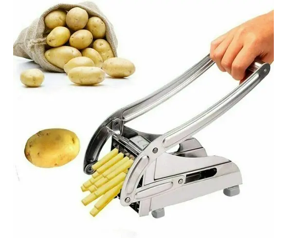 Häcksler zum Schneiden von Kartoffelchips und Chips mit 2 Stahlklingengrößen