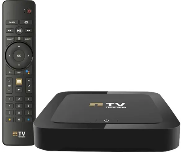 Tim Vision BOX Decoder 4K digitaler terrestrischer Receiver DVB-T2 Android TV...