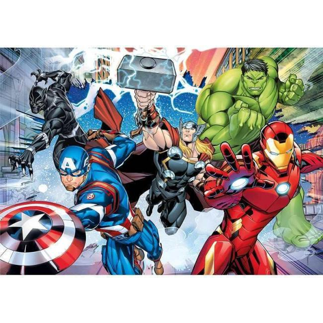 Kinderpuzzle 30 Teile The Avengers Maxi Marvel Clementoni 3+ SuperColor 2