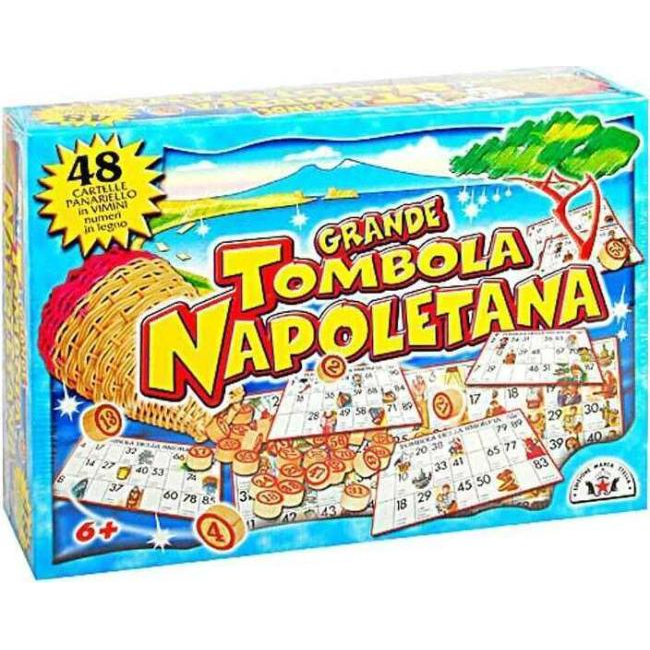 Neapolitan Bingo La Smorfia 48 Ordner Zahlen Panaro Great Christmas Board 3