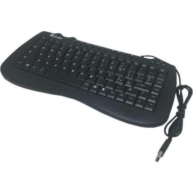 Ultradünne kabelgebundene USB-Tastatur PC-Notebook Wasserdichte Computertastatur