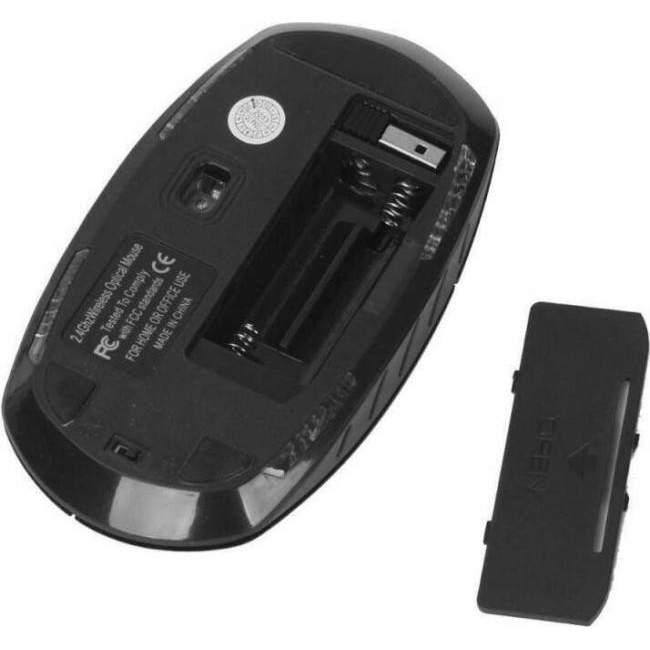 Kabellose Tastatur, kabellose Maus, USB-Empfänger, Batterien, Silikonhülle 3