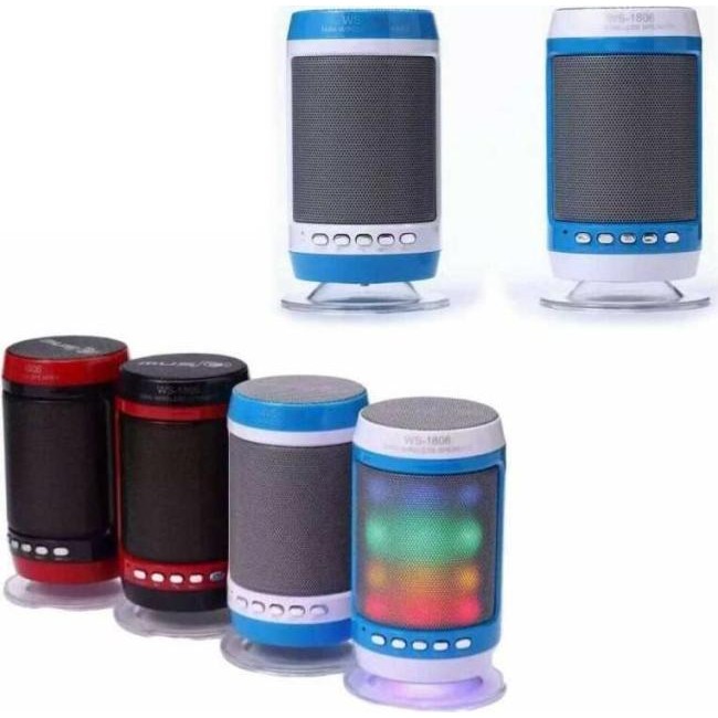 Tragbarer Lautsprecher mit UKW-Radio, SD, USB, Bluetooth, MP3, Smartphone,...