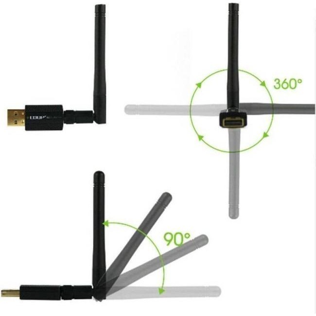 300 Mbit / s WLAN-Signalempfänger-Antennenadapter USB-Stick
