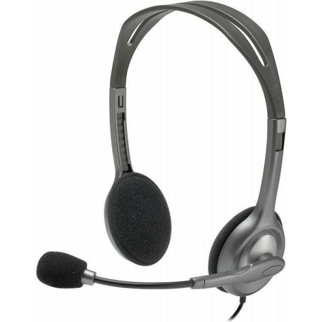 Logitech Headset für PC mit Mikrofonkabelbuchse 3,5 mm h110 Stereo-Audio