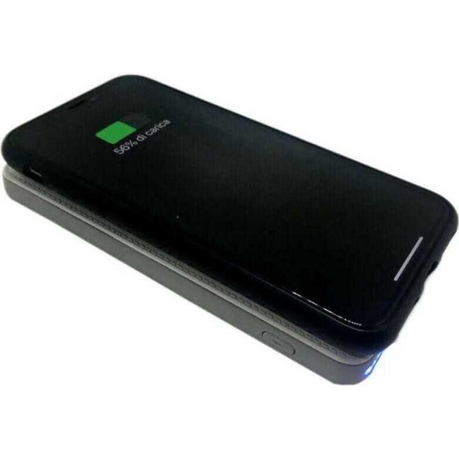 Kabelloses Smartphone-Ladegerät Powerbank QI-Technologie 6000mAh tragbar 2