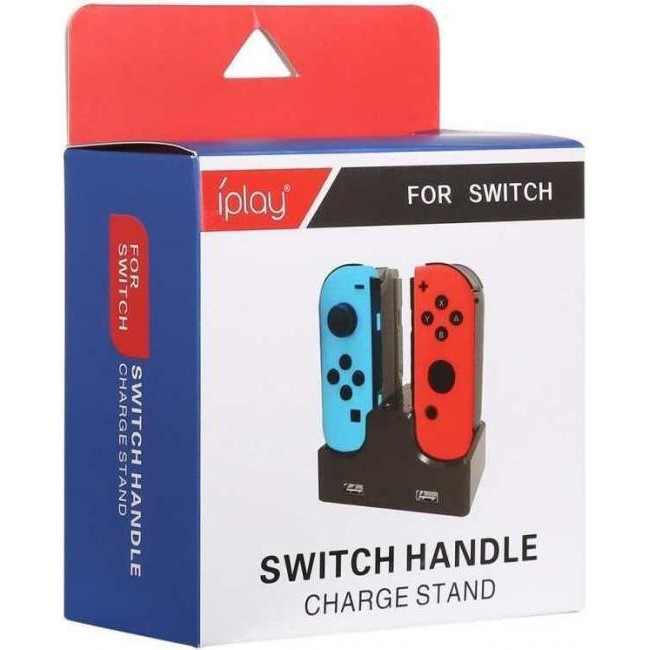 Stützladung 2 Nintendo Switch Joy-Con-Controller USB-Controller-Ladegerät 6