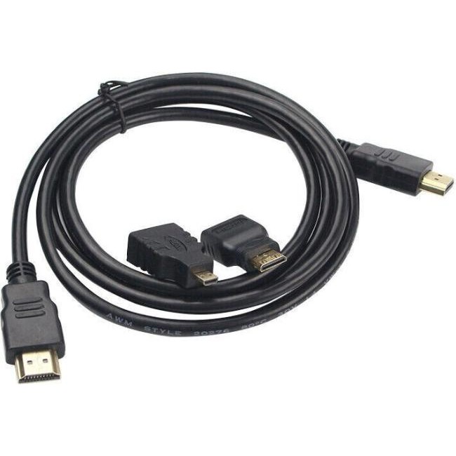 HDMI-Kabel 1,5 Meter HD 1080p TV XBOX360 PS3 Micro-Mini-Adapter
