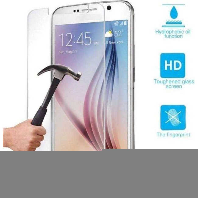 Anti-Blasen-Displayschutz aus gehärtetem Glas für Samsung Galaxy S6 5