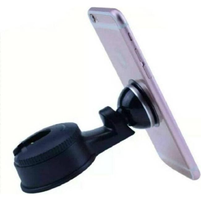 Magnetische Autohalterung Smartphone Kopfstütze schwarz Handyhaken