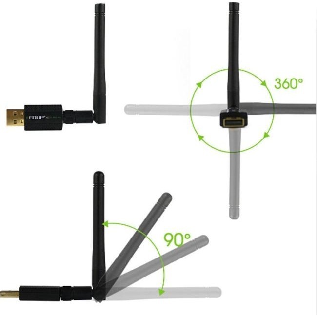 USB-Stick-Adapter 300 Mbit / s WIFI-Empfängerantenne für drahtlose Signale 3