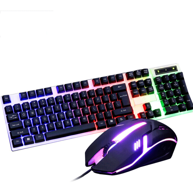 Gaming-Tastatur und Maus-Spiel LED-RGB-Hintergrundbeleuchtung...