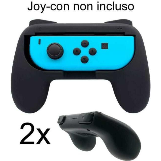 2x Ergonomische Joy-Con Controller-Griffe Steuerung Nintendo...