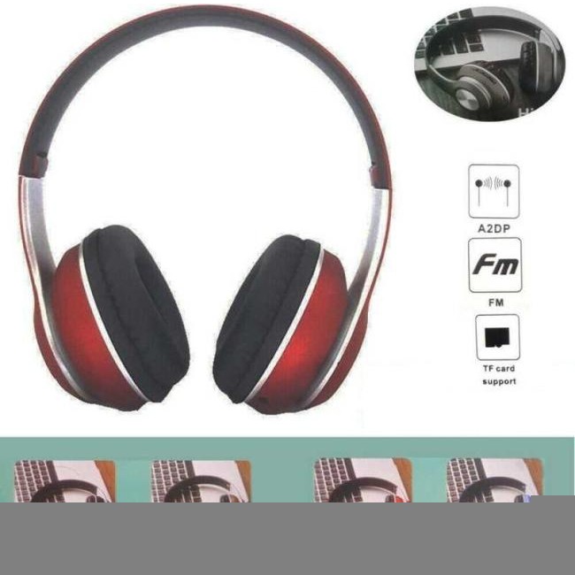 Faltbare kabellose Bluetooth-Kopfhörer Stereo Smartphone PC TV Sport Musik Bass