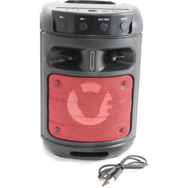 Tragbarer Bluetooth-Lautsprecher 5 W Stereo-Sound-Lautsprecher USB FM TF Home...
